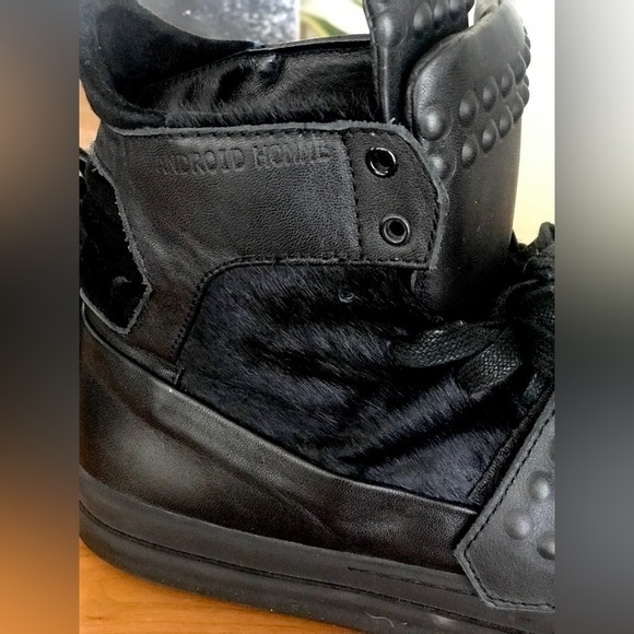 SKINGRAFT X ANDROID HOMME/ Black Black Grid 

Men’s Size 9 - Picture 8 of 14
